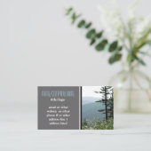 山松ビジネスカード写真 名刺 (スタンド正面)