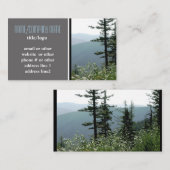 山松ビジネスカード写真 名刺 (正面/裏面)