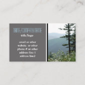 山松ビジネスカード写真 名刺 (正面)