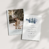 山松冬の結婚式の写真 招待状