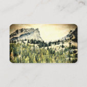 山松木自然写真アーカスタムト 名刺 (裏面)