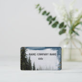 山松木自然写真 名刺 (スタンド正面)