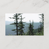 山松木自然景観写真 名刺 (裏面)