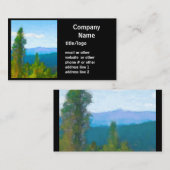 山松自然はっきりしたカスタム術 名刺 (正面/裏面)