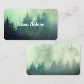 山松自然写真風景 名刺 (正面/裏面)