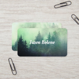 山松自然写真風景 名刺