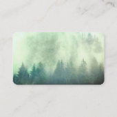 山松自然写真風景 名刺 (裏面)