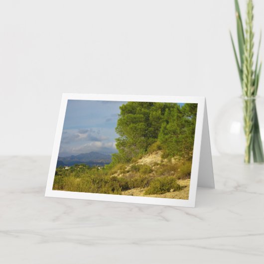 山松 カード (正面)