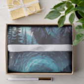 山林に入り雨雲を遊歩道で鳴らす 薄葉紙 (ギフト)