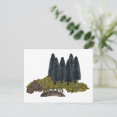 山林の木橋 出欠カード (スタンド正面)