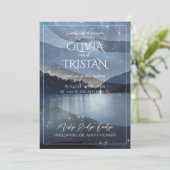 山林の水の色を魅了結婚した 招待状 (スタンド正面)