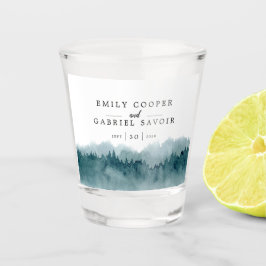 山林の水の色結婚の形見 ショットグラス