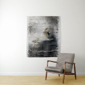 山林の白冬馬 タペストリー (インサイチュ)