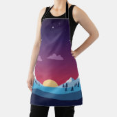 山林の風景 エプロン (インサイチュ)