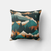 山林パターン クッション (裏面)