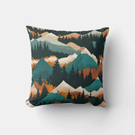 山林パターン クッション