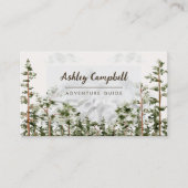 山林パーソナライズされた自然名刺 名刺 (正面)