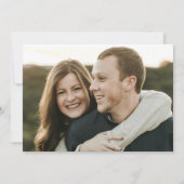 山林素朴写真結婚式の日付を保存 セーブザデート (裏面)