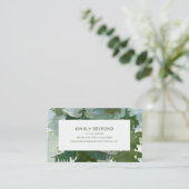 山林素朴水カラーウェブサイトRSVP エンクロージャーカード (スタンド正面)