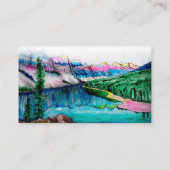 山林素朴水カラーカーサンキュード エンクロージャーカード (裏面)