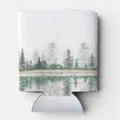 山林素朴水彩結婚式の引き出物 缶クーラー (裏面)