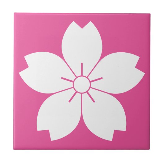 山桜 タイル (正面)
