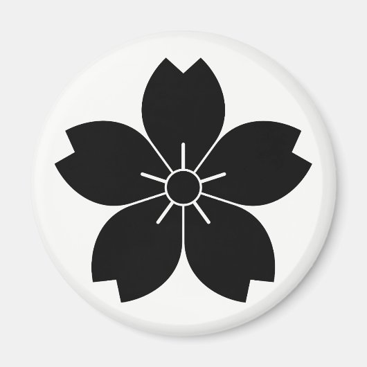 山桜 マグネット (正面)