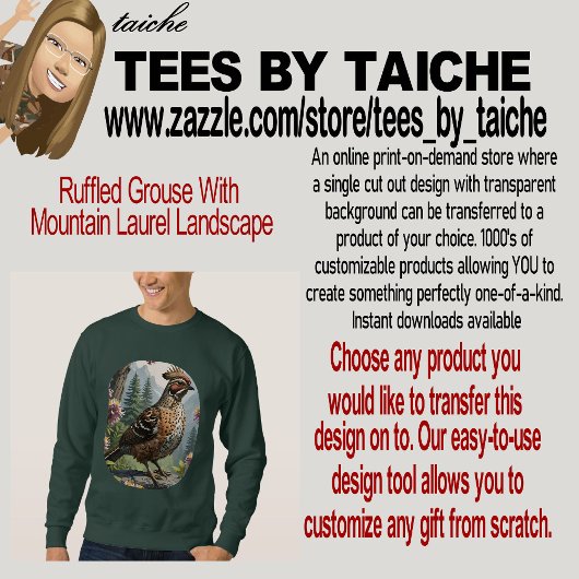 山梨の風景を持つラッフルグロース スウェットシャツ