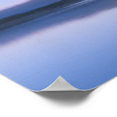 山梨本栖湖の富士山 ポスター (角)