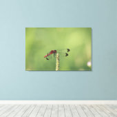 山梨県本州 キャンバスプリント (インサイチュ (ウッドフロア))