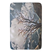 山樹 バスマット (正面縦)