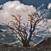 山樹 ラウンドクッション