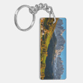 山水を持つ教会·村 キーホルダー (正面左)