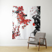 山水タ日本のペストリ タペストリー (インサイチュ)