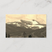 山水ビジネスカスタムカード写真アート 名刺 (裏面)