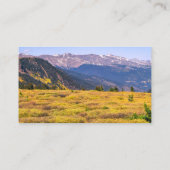 山水ビジネスカスタムカード写真アート 名刺 (裏面)