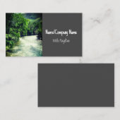 山水屋外自然撮影 名刺 (正面/裏面)