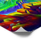 山水山脈 ポスター (角)