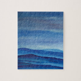 山水彩写真パズルとギフトボックス ジグソーパズル