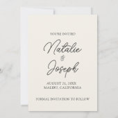 山水彩木林松結婚林 セーブザデート (裏面)