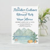 山水素朴色アドベンチャーリタイア  招待状 (スタンド正面)