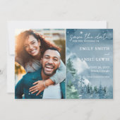 山水素朴色ダークダスキーブルー セーブザデート (正面)