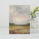 山水絵画の夏の牧草地写真 セーブザデート (スタンド正面)