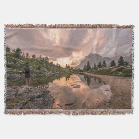 山池投げ毛布 スローブランケット (正面)