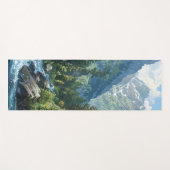 山河のやすらぎ 自然の風景 ヨガマット (正面(横))