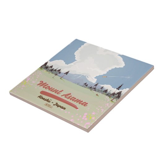 山浅間本州。 タイル (側面)