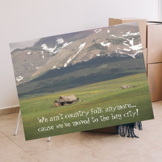 山渓谷の風景を動かす発表 案内ポストカード