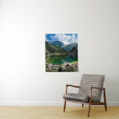 山湖にいる人 タペストリー (インサイチュ)