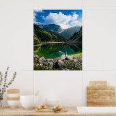 山湖にいる人 ポスター (キッチン)