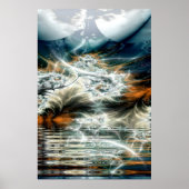 山湖の雷雨 ポスター (正面)